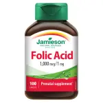 2420_JAMIESON KYSELINA LISTOVA 1000 MCG 100 TABLET